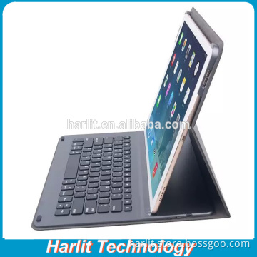 2016 Hot Sell Keyboard With Case For iPad Pro Ultra Slim Folio Leather Cover Case With Wireless Keyboard 12.9 inch